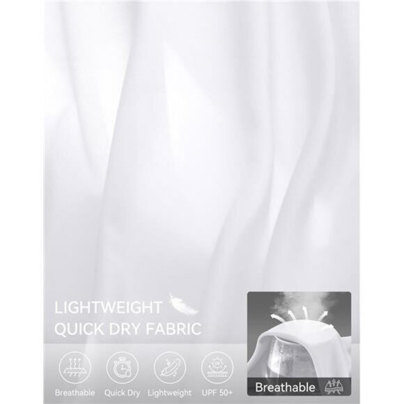 Womens UPF 50 Sun Shirt Short Sleeve Quick Dry Hiking Workout Athletic Top - Picture 6 of 8